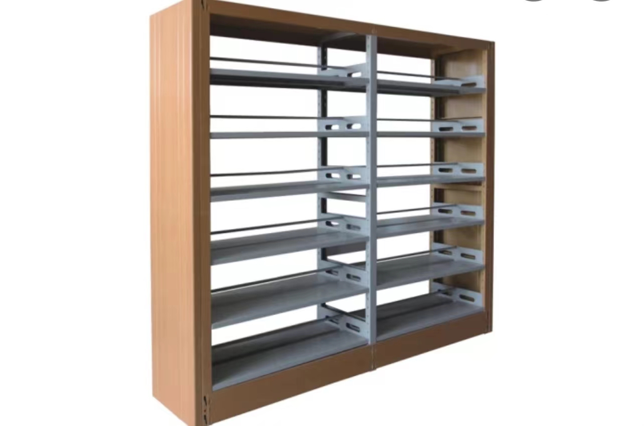 Furniture: side table, Shelf